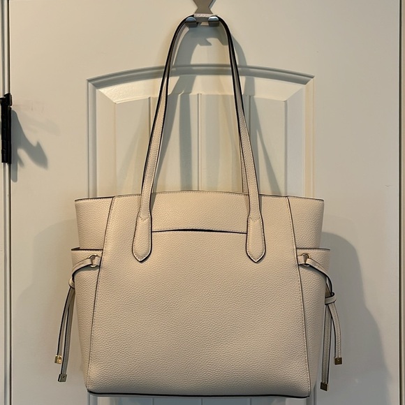 Nanette Lepore - Cream Ivory - Vegan Leather Tote Shoulder Bag - Listing #2 - Picture 2 of 7